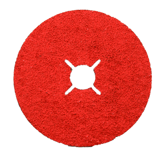Fiberscheibe Keramikkorn rot