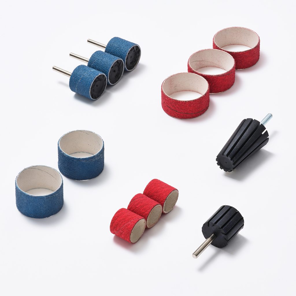 Schleifhülsen Keramikkorn und Trizact für Edelstahl Feinschliff