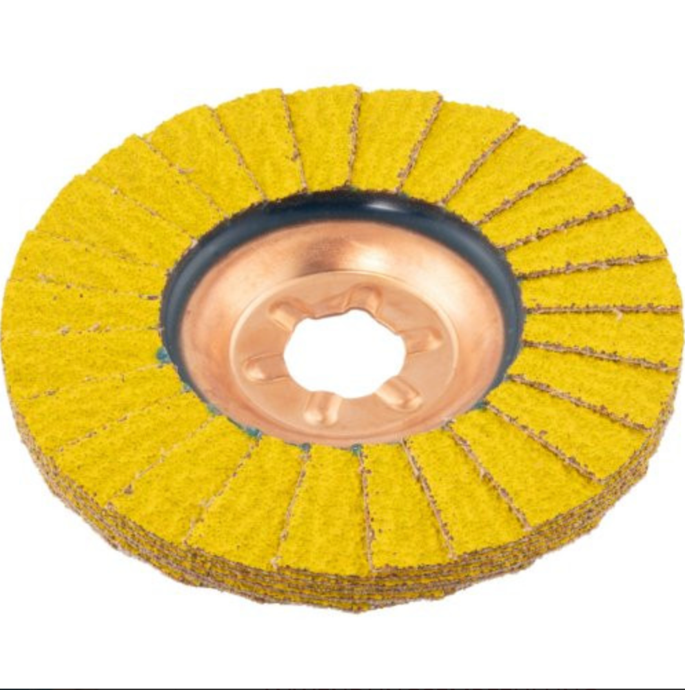 Fächerschleiferscheibe SLTT HYBRIDPERFECTION Ø 125 MM CERAMIC4X Gerade