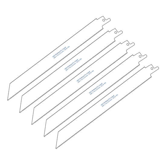 Säbelsägeblatt Metall 150 mm Bi-Metall Co8 – 0,9 mm / 1,3 mm – 6 bis 18 TPI